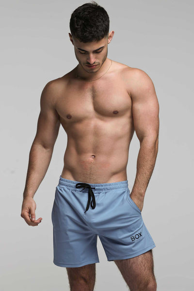 "The Fit" Sports Shorts - Air Force Blue - boxmenswear - {{variant_title}}