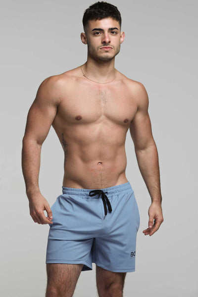"The Fit" Sports Shorts - Air Force Blue - boxmenswear - {{variant_title}}