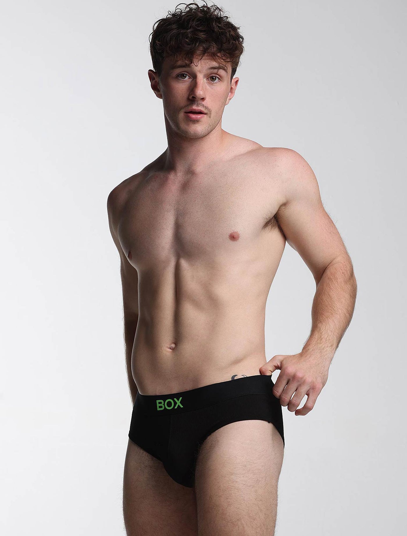 Colour Pop Briefs - Black & Green - boxmenswear - {{variant_title}}