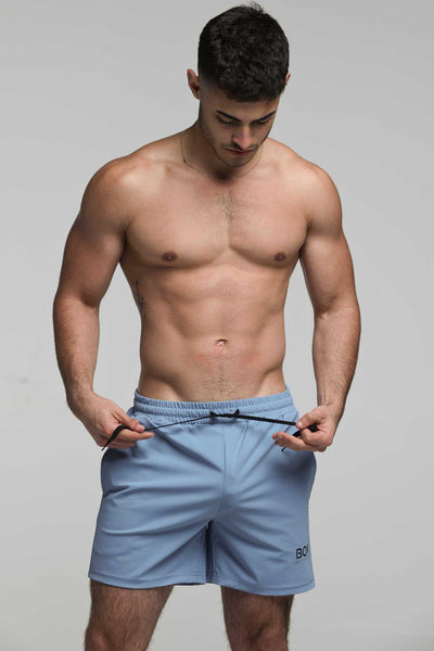 "The Fit" Sports Shorts - Air Force Blue - boxmenswear - {{variant_title}}