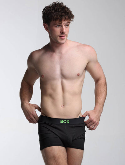 Colour Pop Boxers - Black & Green - boxmenswear - {{variant_title}}