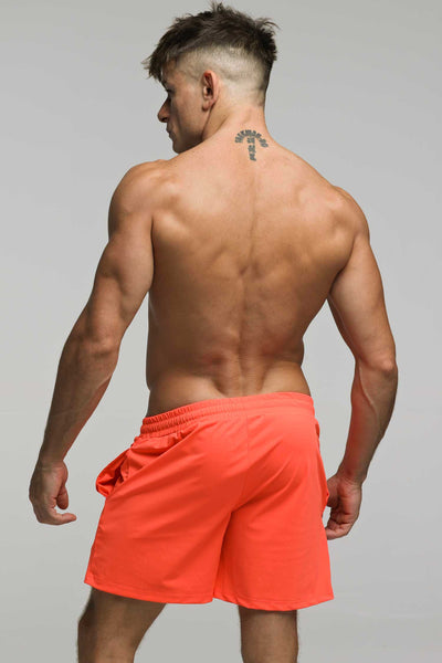 "The Fit" Sports Shorts - International Orange - boxmenswear - {{variant_title}}