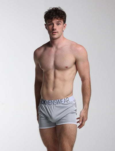 Mens Sports Loose Fit Boxers - Greyscale - boxmenswear - {{variant_title}}