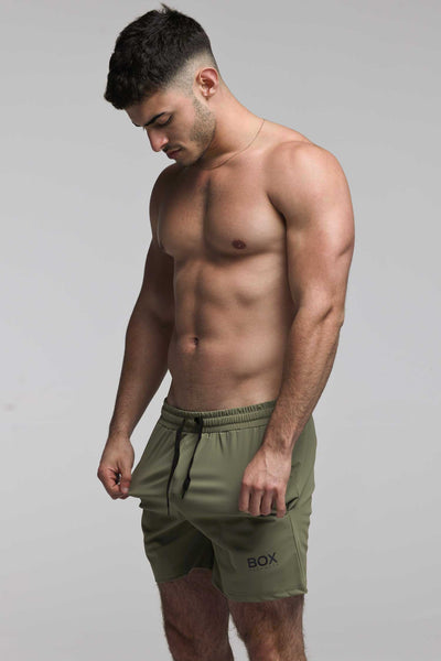 "The Fit" Sports Shorts - Combat Green - boxmenswear - {{variant_title}}