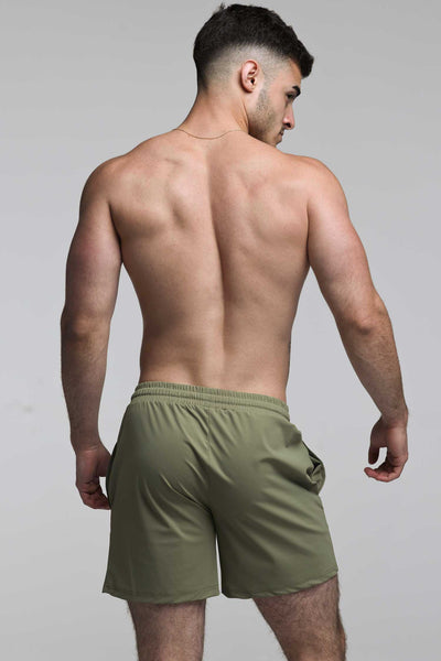 "The Fit" Sports Shorts - Combat Green - boxmenswear - {{variant_title}}