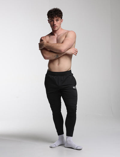 Mens X-Line Tapered Joggers - Black - boxmenswear - {{variant_title}}