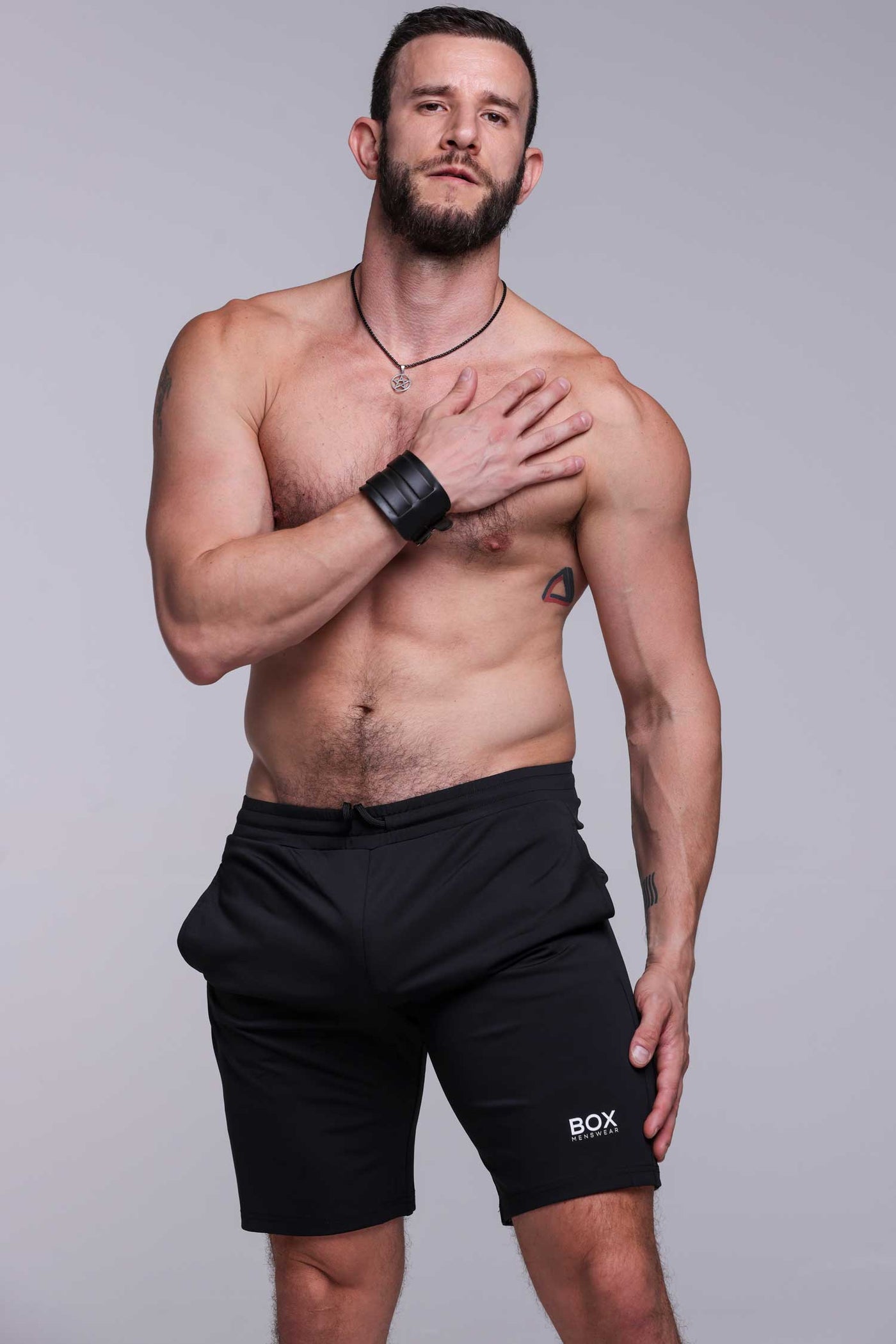 Active Panelled Sports Shorts - Black - boxmenswear - {{variant_title}}
