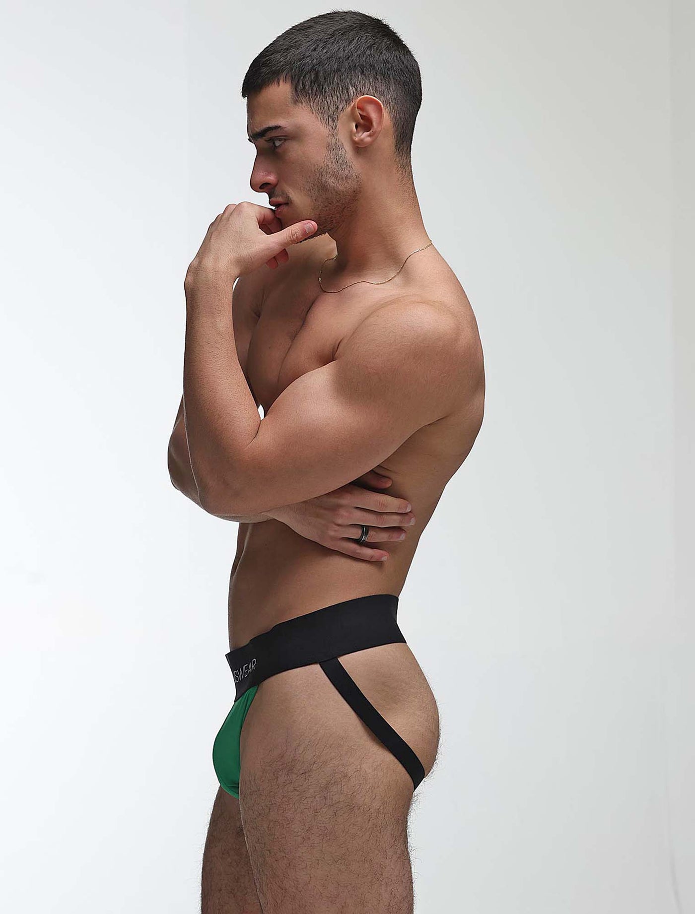 Deep Support Jockstrap - Emerald - boxmenswear - {{variant_title}}
