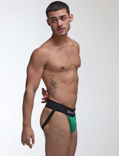 Deep Support Jockstrap - Emerald - boxmenswear - {{variant_title}}