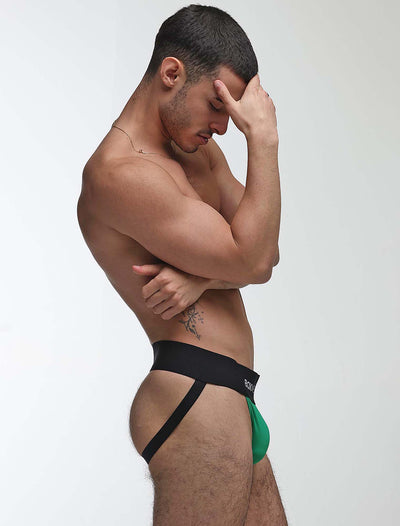 Deep Support Jockstrap - Emerald - boxmenswear - {{variant_title}}