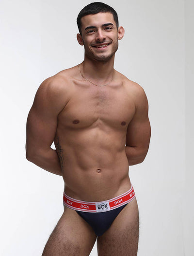 '90s Knit Jockstrap - Dallas Navy - boxmenswear - {{variant_title}}