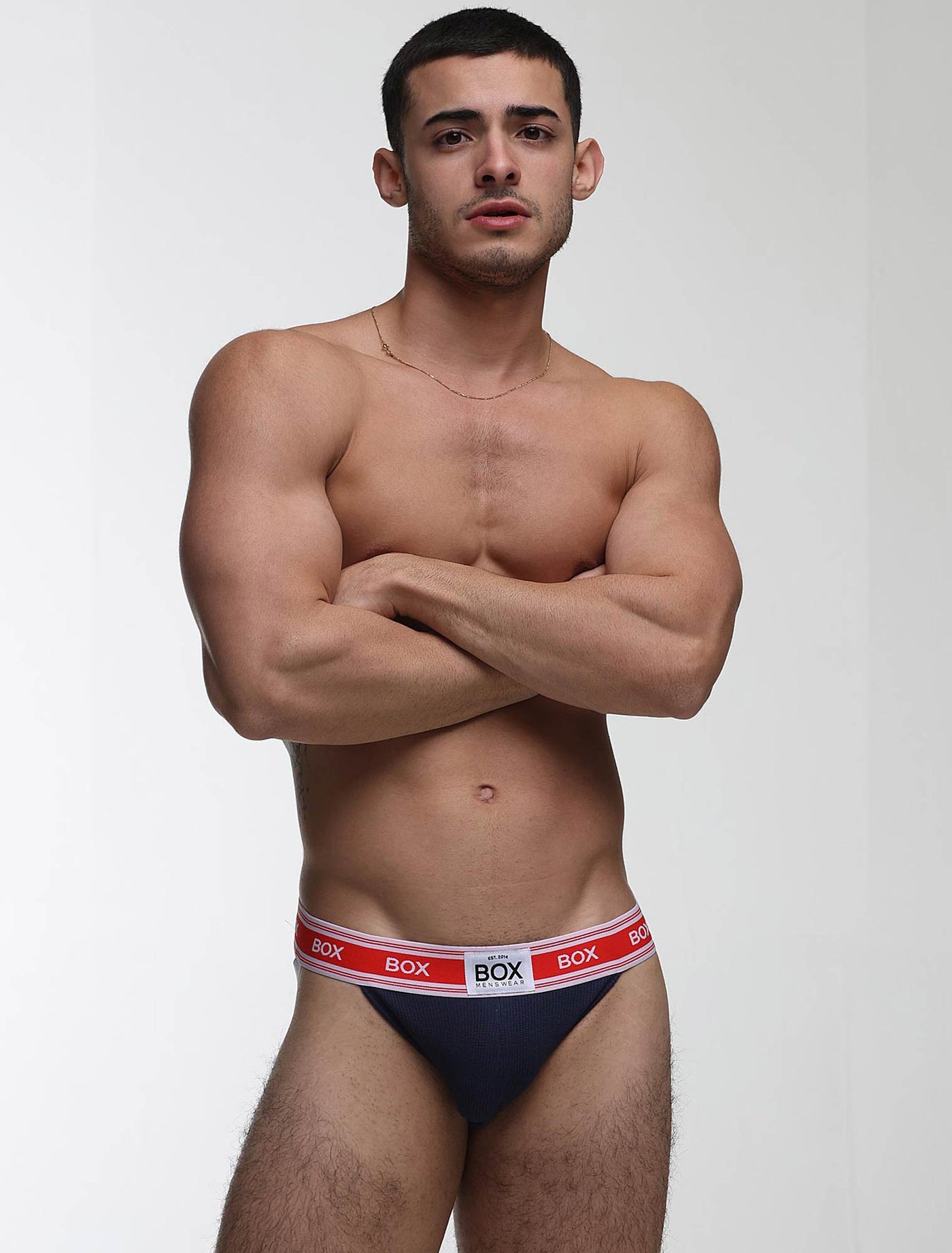 '90s Knit Jockstrap - Dallas Navy - boxmenswear - {{variant_title}}