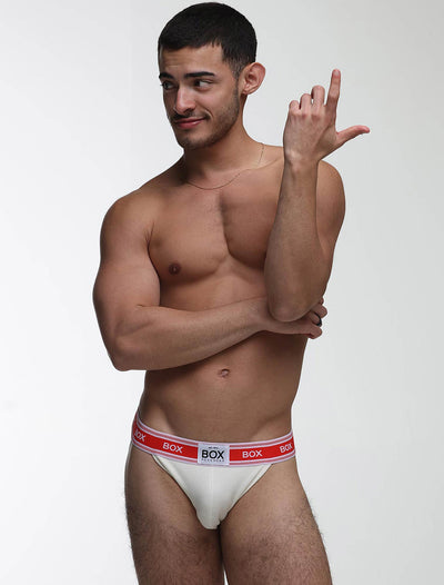 '90s Knit Jockstrap - Titan White - boxmenswear - {{variant_title}}