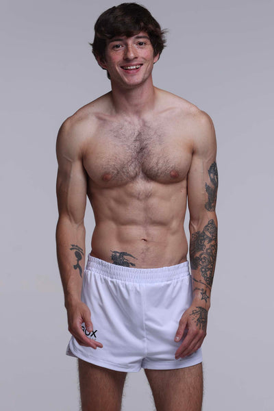 Compound Jock Shorts - White - boxmenswear - {{variant_title}}