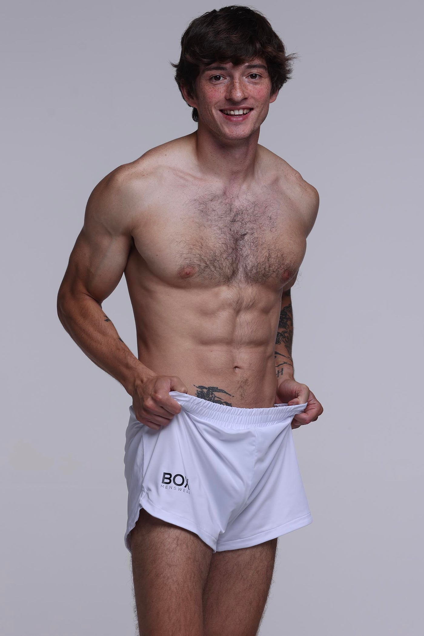Compound Jock Shorts - White - boxmenswear - {{variant_title}}