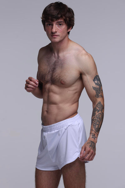 Compound Jock Shorts - White - boxmenswear - {{variant_title}}