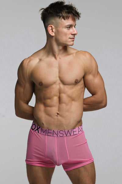 All Over Mesh Boxers - Boyfriend Pink - boxmenswear - {{variant_title}}