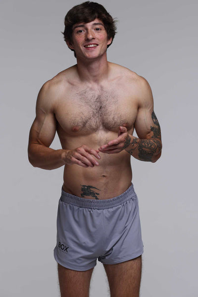 Compound Jock Shorts - Grey - boxmenswear - {{variant_title}}