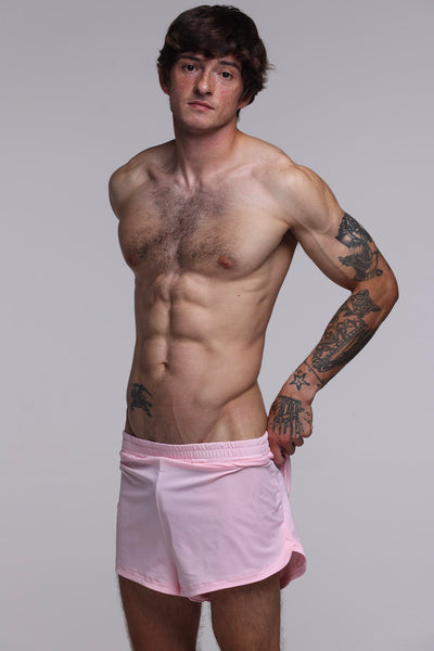 Compound Jock Shorts - Pink - boxmenswear - {{variant_title}}