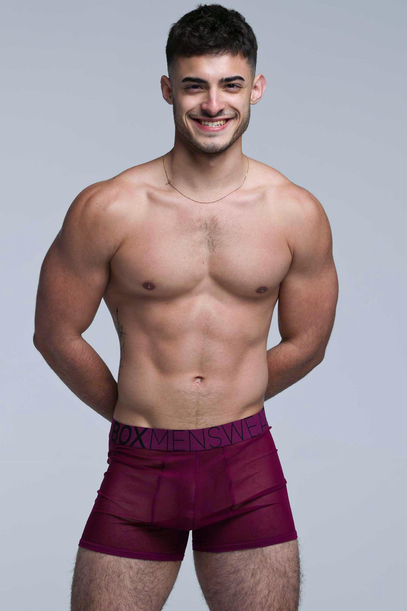 All Over Mesh Boxers - Cherry Crush - boxmenswear - {{variant_title}}