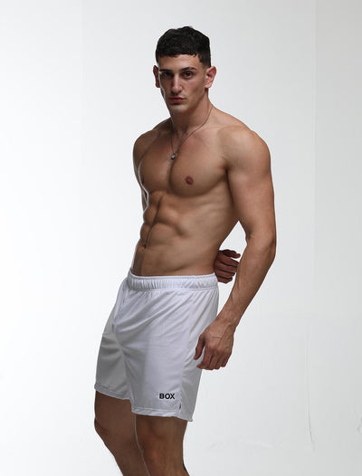 Mens Sports Shorts 2.0 - White - boxmenswear - {{variant_title}}