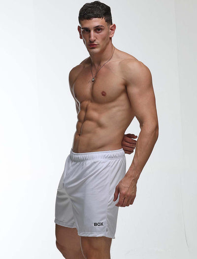 Mens Sports Shorts 2.0 - White - boxmenswear - {{variant_title}}