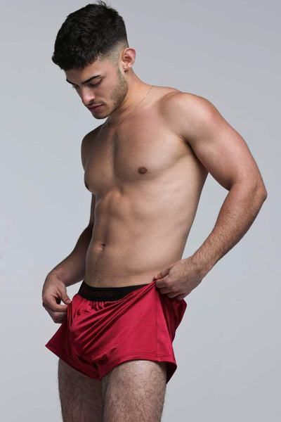 Satin Boxers - Rouge Desire - boxmenswear - {{variant_title}}