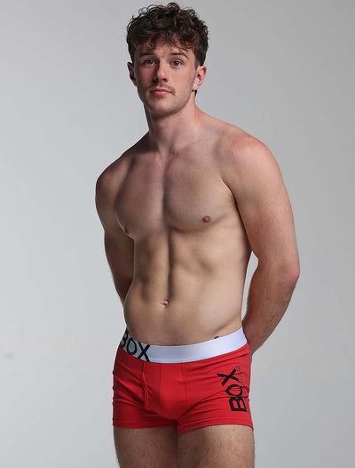Mens Red Boxers - boxmenswear - {{variant_title}}