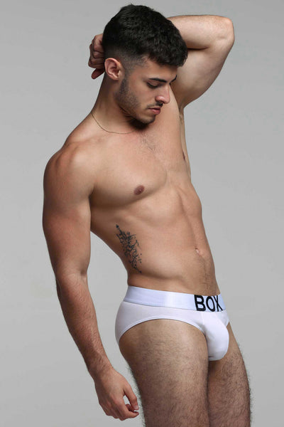 Mens White Briefs - boxmenswear - {{variant_title}}