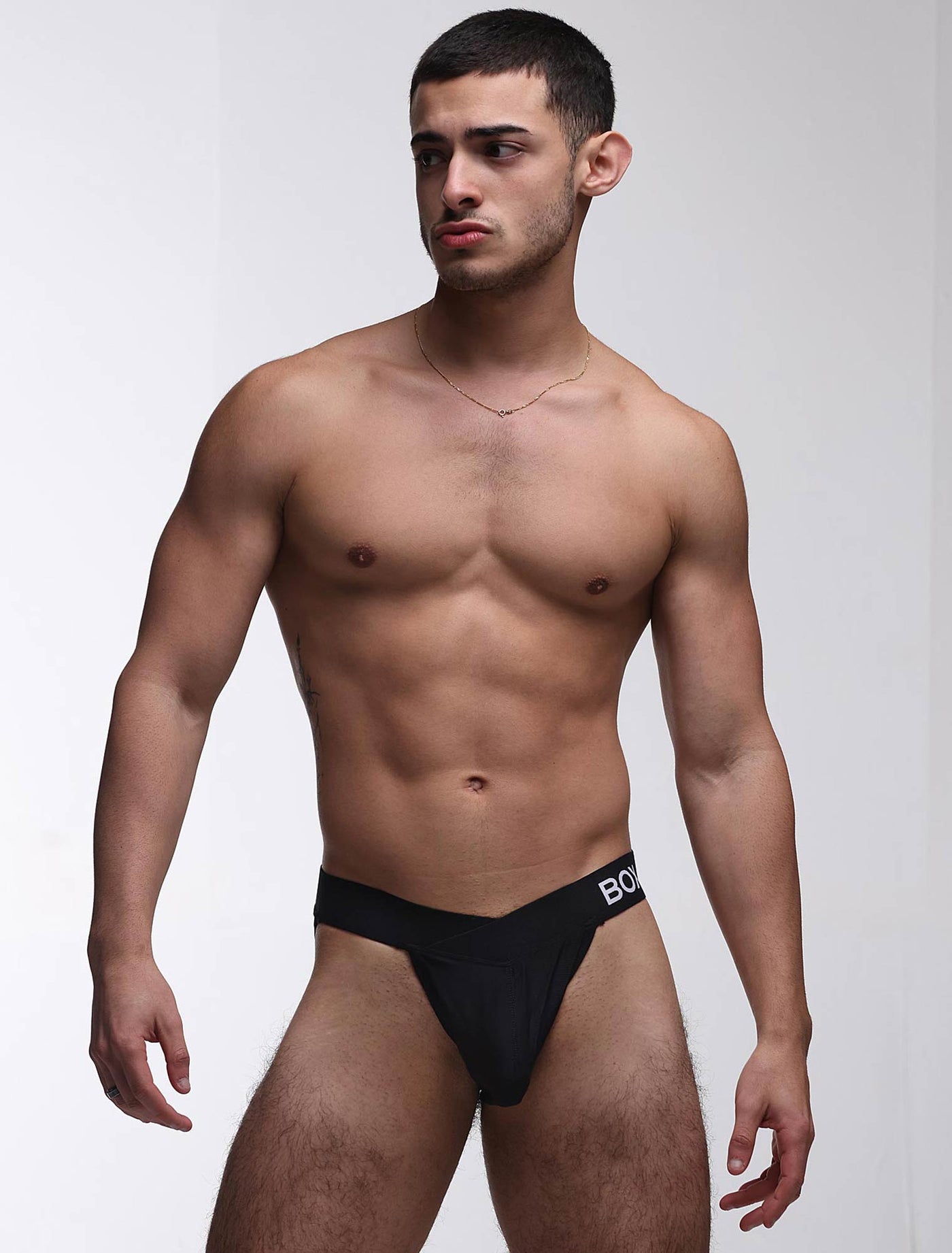 V-Shape Briefs - Hard Black - boxmenswear - {{variant_title}}