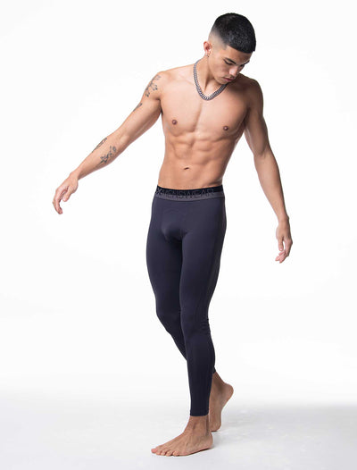 Compression Leggings 2.0 - Slate Grey - boxmenswear - {{variant_title}}