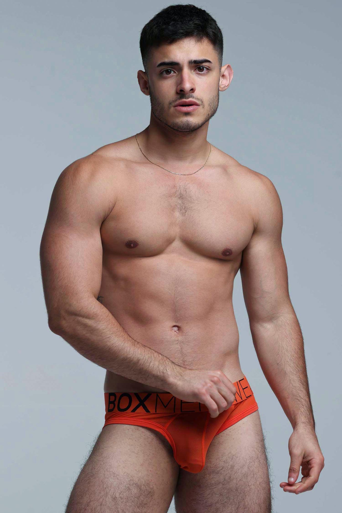 All Over Mesh Briefs - Orangeade - boxmenswear - {{variant_title}}