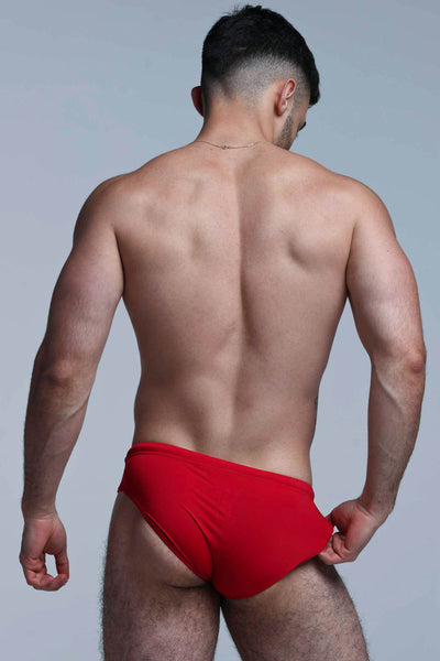 Swimming Trunks - Lifeguard Red - boxmenswear - {{variant_title}}