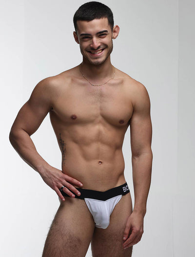 V-Shape Briefs - Hard White - boxmenswear - {{variant_title}}