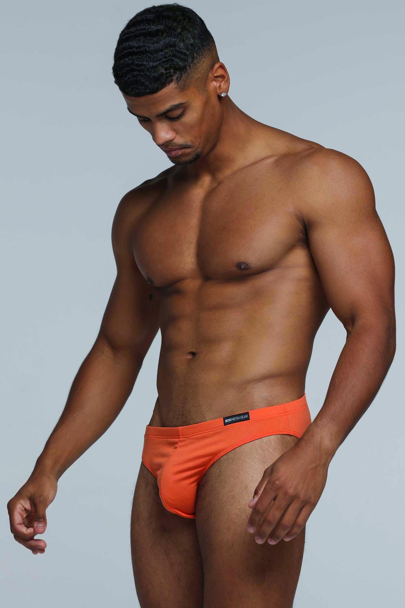 Minimal Briefs - Orange - boxmenswear - {{variant_title}}