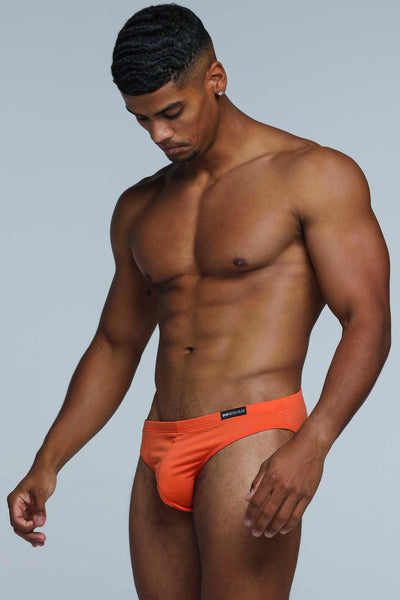 Minimal Briefs - Orange - boxmenswear - {{variant_title}}