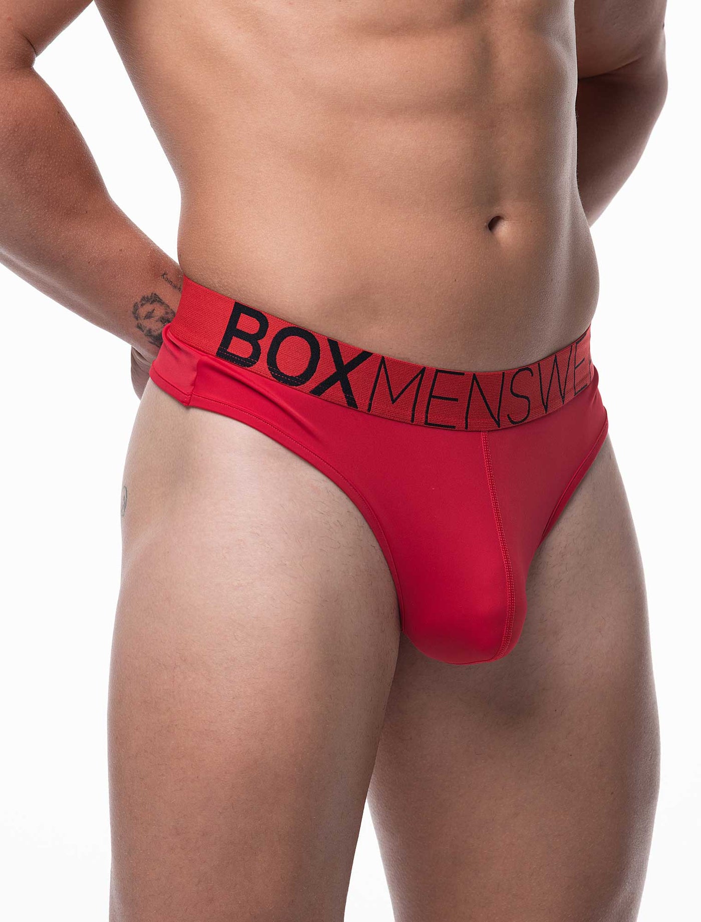 Brazilian Butt Briefs - Capoeira Red - boxmenswear - {{variant_title}}