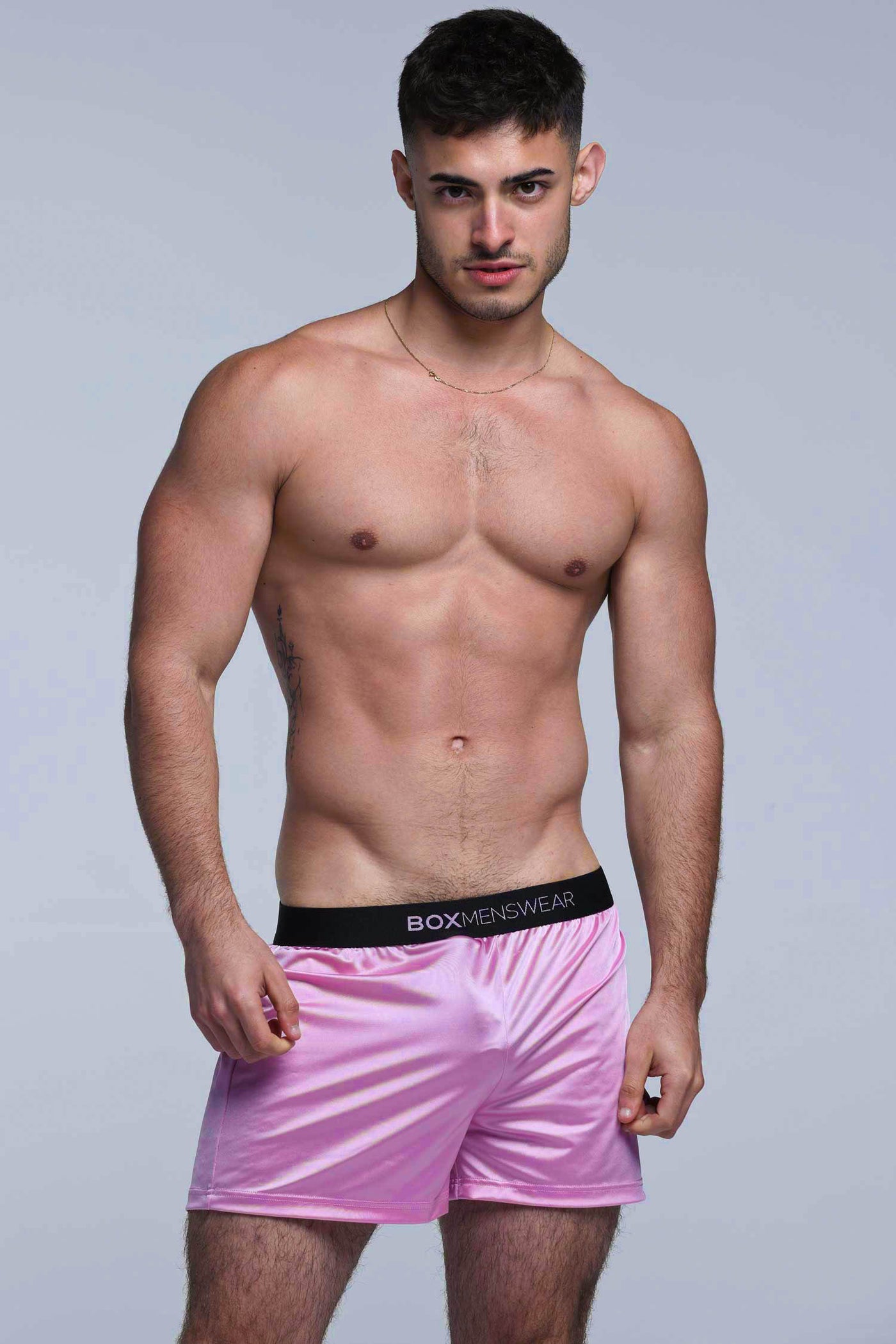 Satin Boxers - Pink Tease - boxmenswear - {{variant_title}}