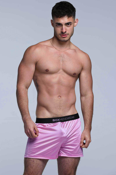 Satin Boxers - Pink Tease - boxmenswear - {{variant_title}}