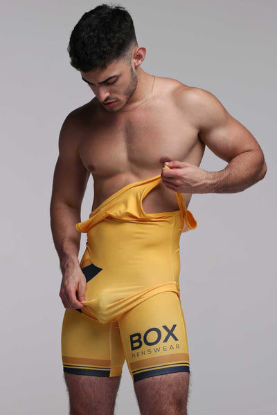Singlet - Yellow Insignia - boxmenswear - {{variant_title}}
