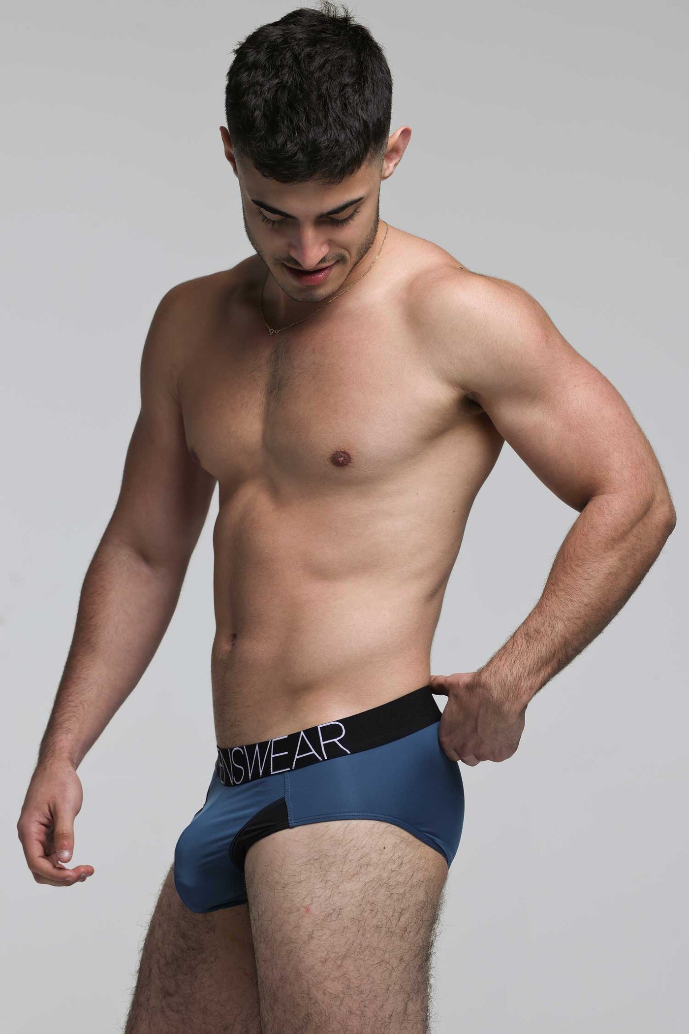 Prince Fit Briefs - Aqua & Black - boxmenswear - {{variant_title}}