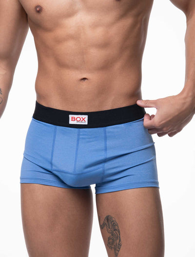 Marl Moment Boxers - Platinum Blue - boxmenswear - {{variant_title}}