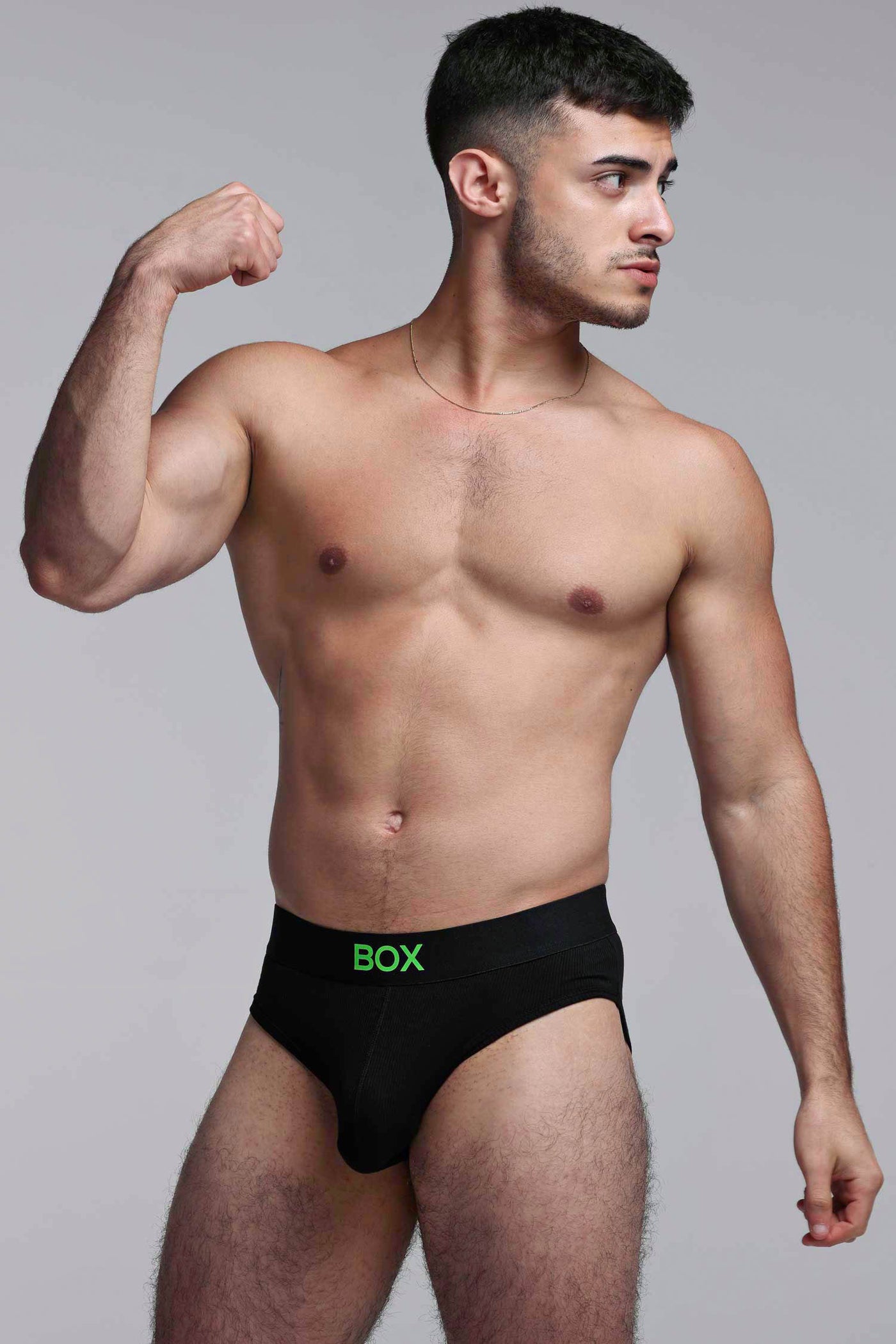 Colour Pop Briefs - Black & Green - boxmenswear - {{variant_title}}