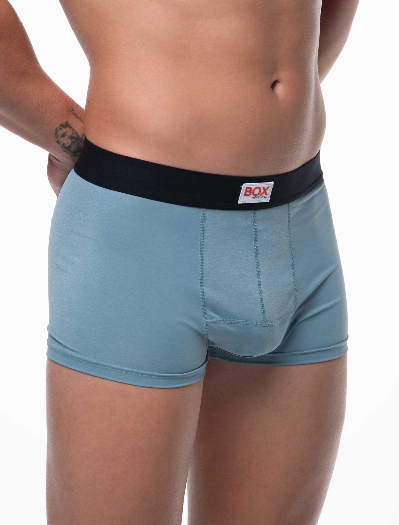 Marl Moment Boxers - Platinum Green - boxmenswear - {{variant_title}}