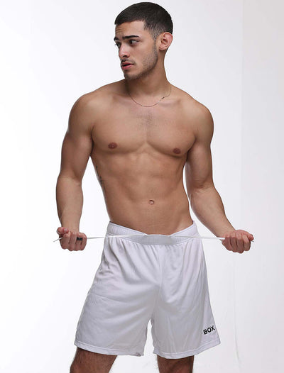Mens Sports Shorts 2.0 - White - boxmenswear - {{variant_title}}