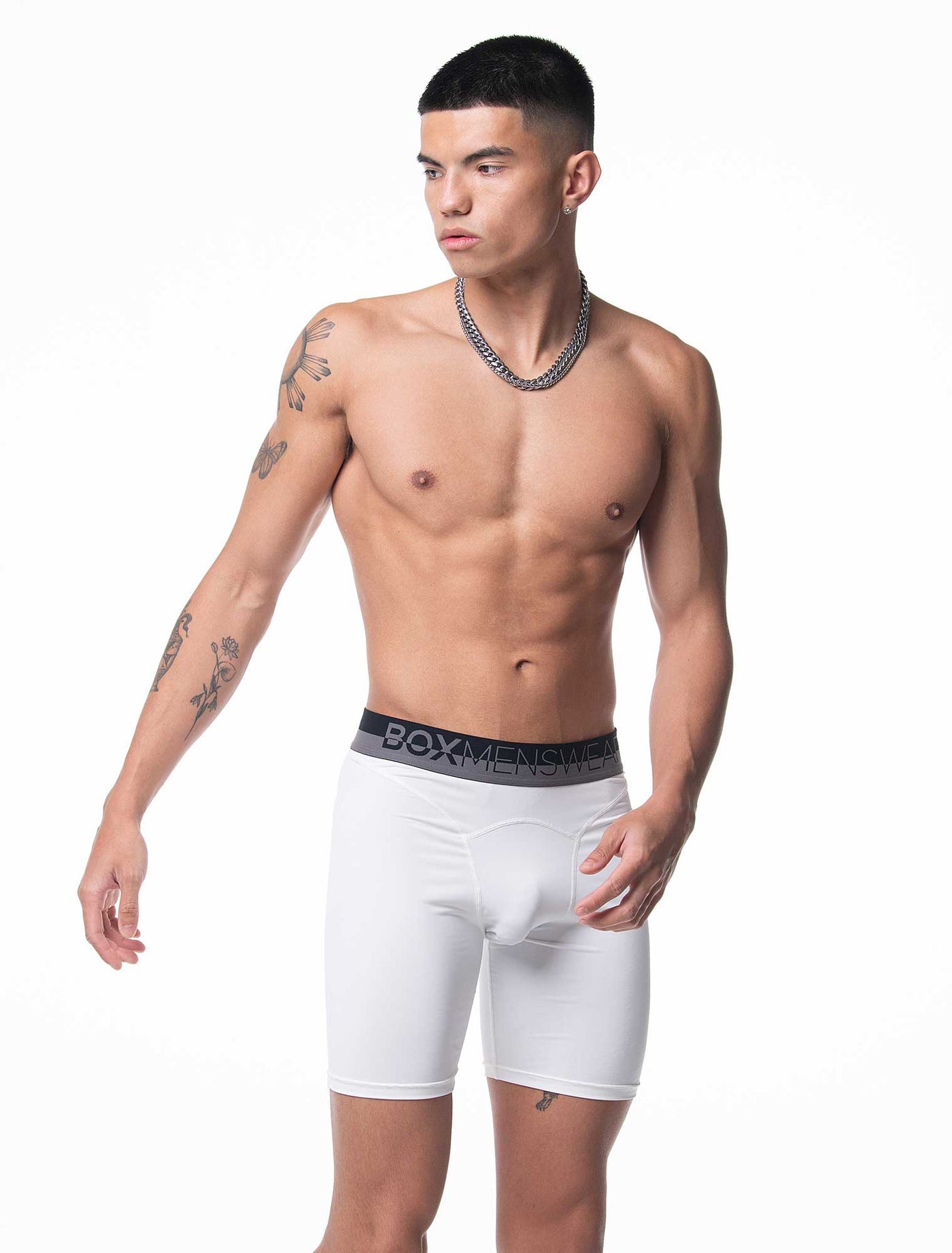 Compression Shorts 2.0 - White - boxmenswear - {{variant_title}}