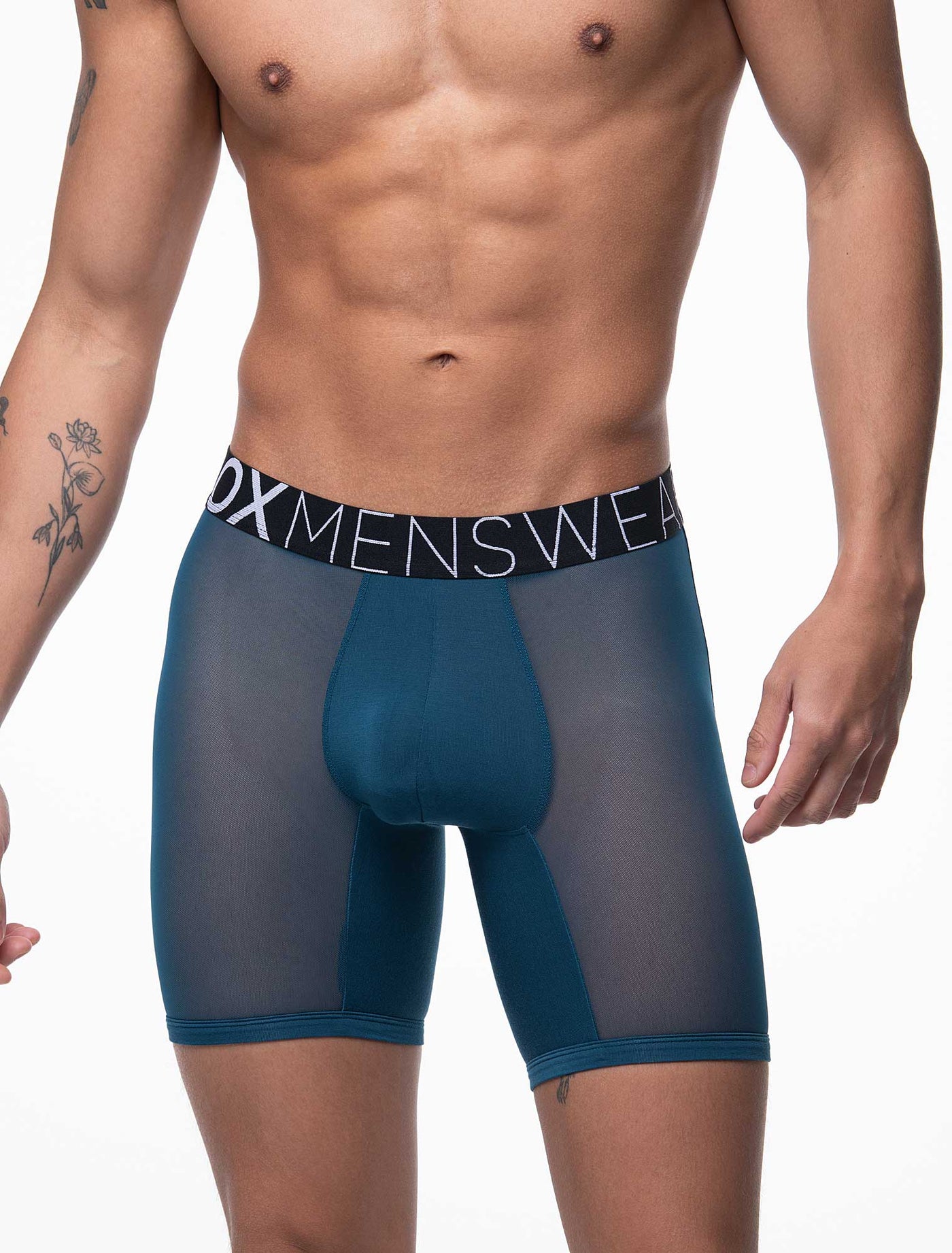 King Fit Mesh Panel - Transparent Crotch: Legion Blue - boxmenswear - {{variant_title}}