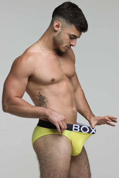Soft Tech Briefs - Lemon - boxmenswear - {{variant_title}}