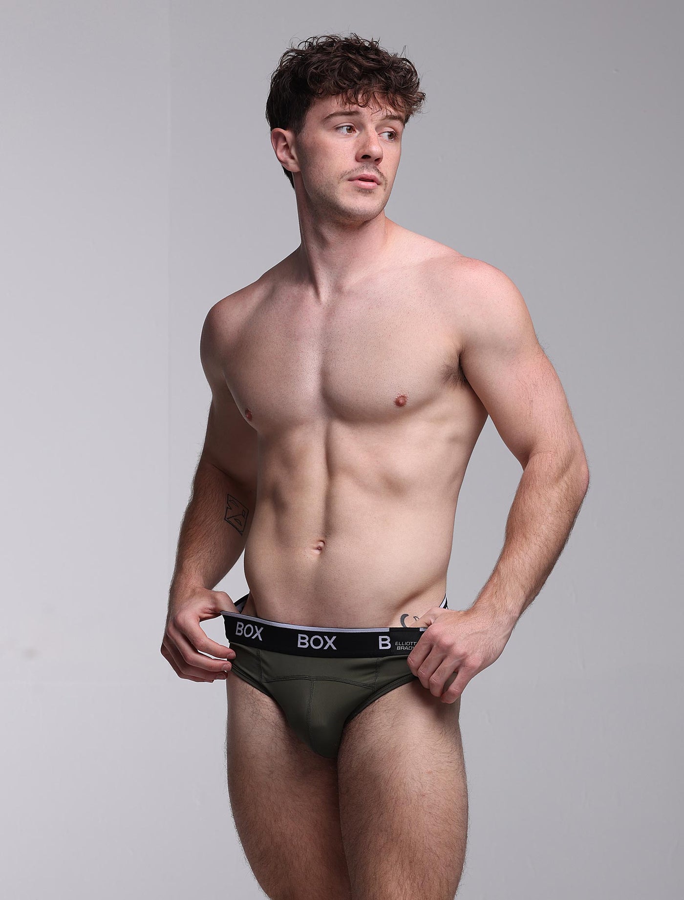 Box x Elliott: Elite Briefs - Chic Khaki - boxmenswear - {{variant_title}}
