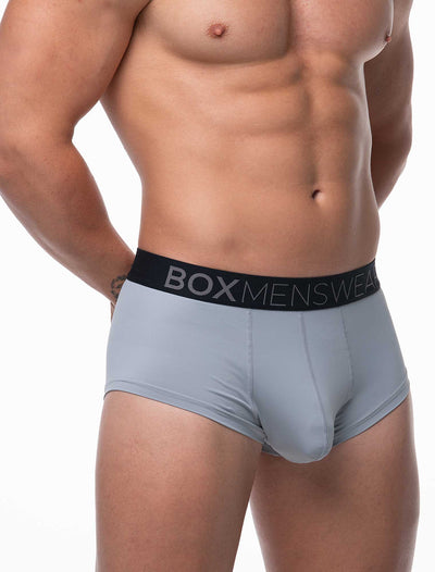 Hybrid Trunks - Emperor Grey - boxmenswear - {{variant_title}}